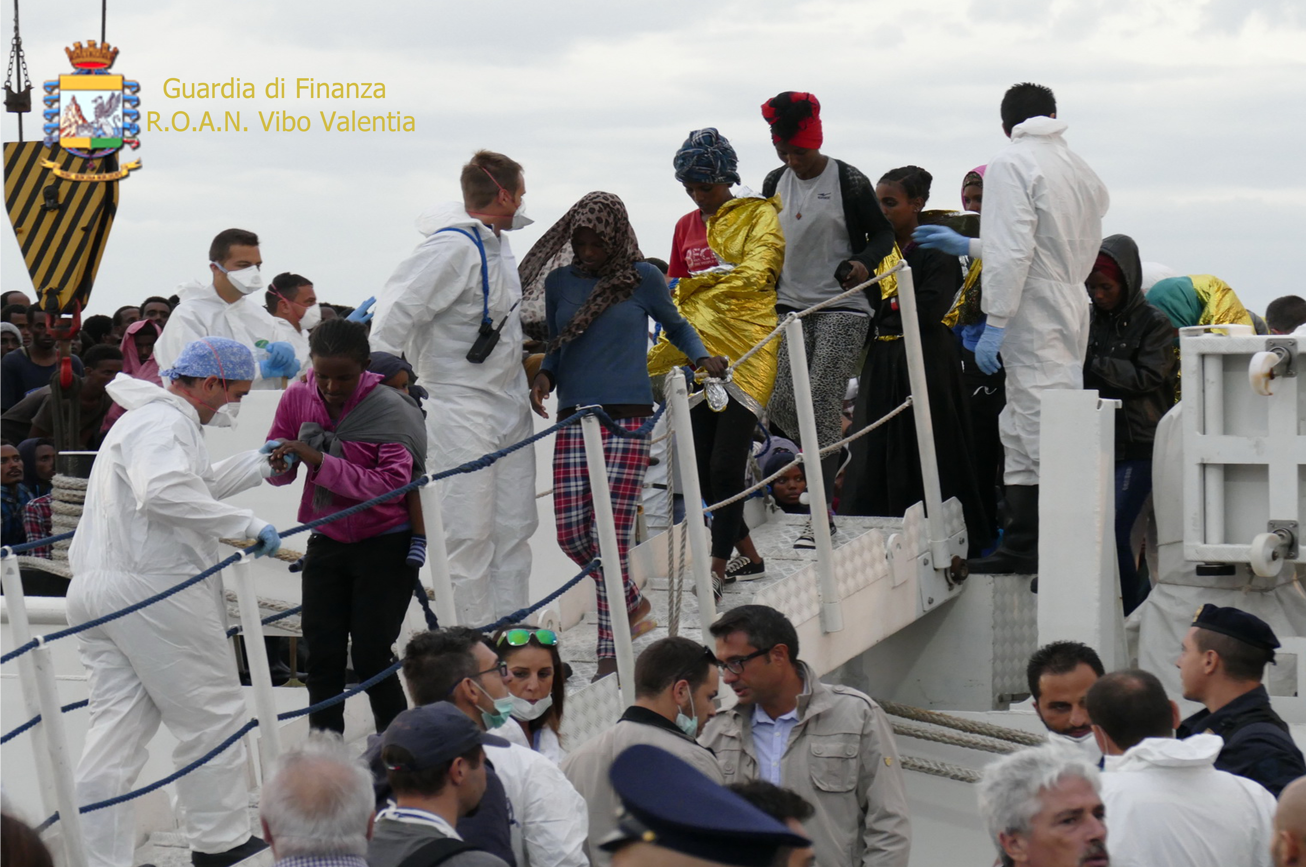 sbarco crotone