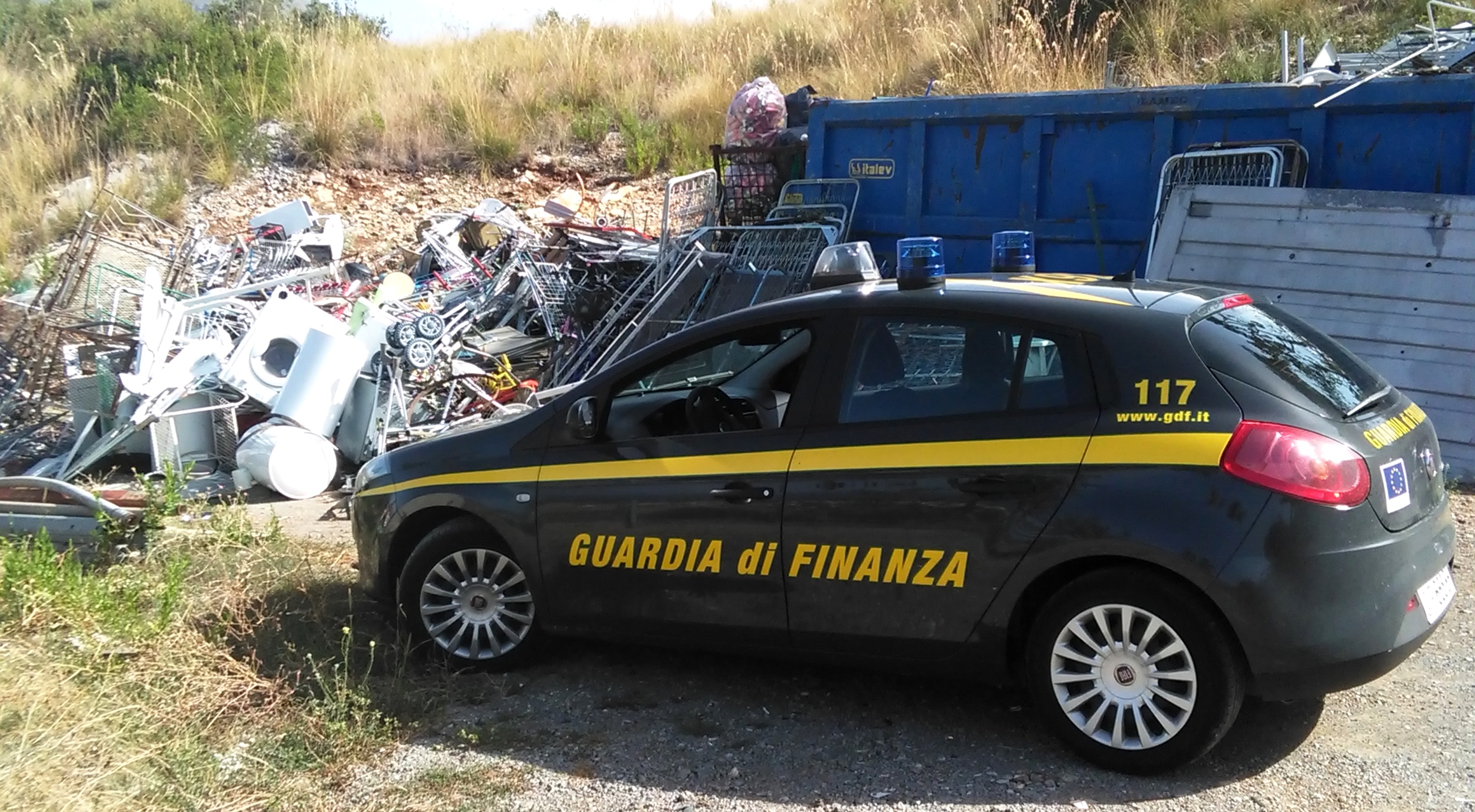 sequestro discarica