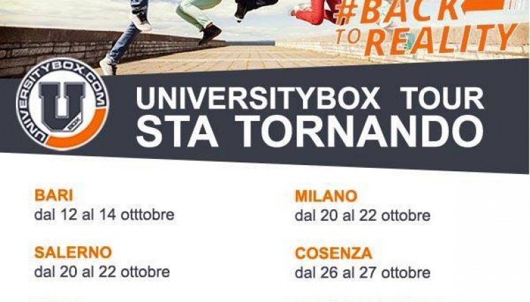 UniversityBox tour a Reggio Calabria
