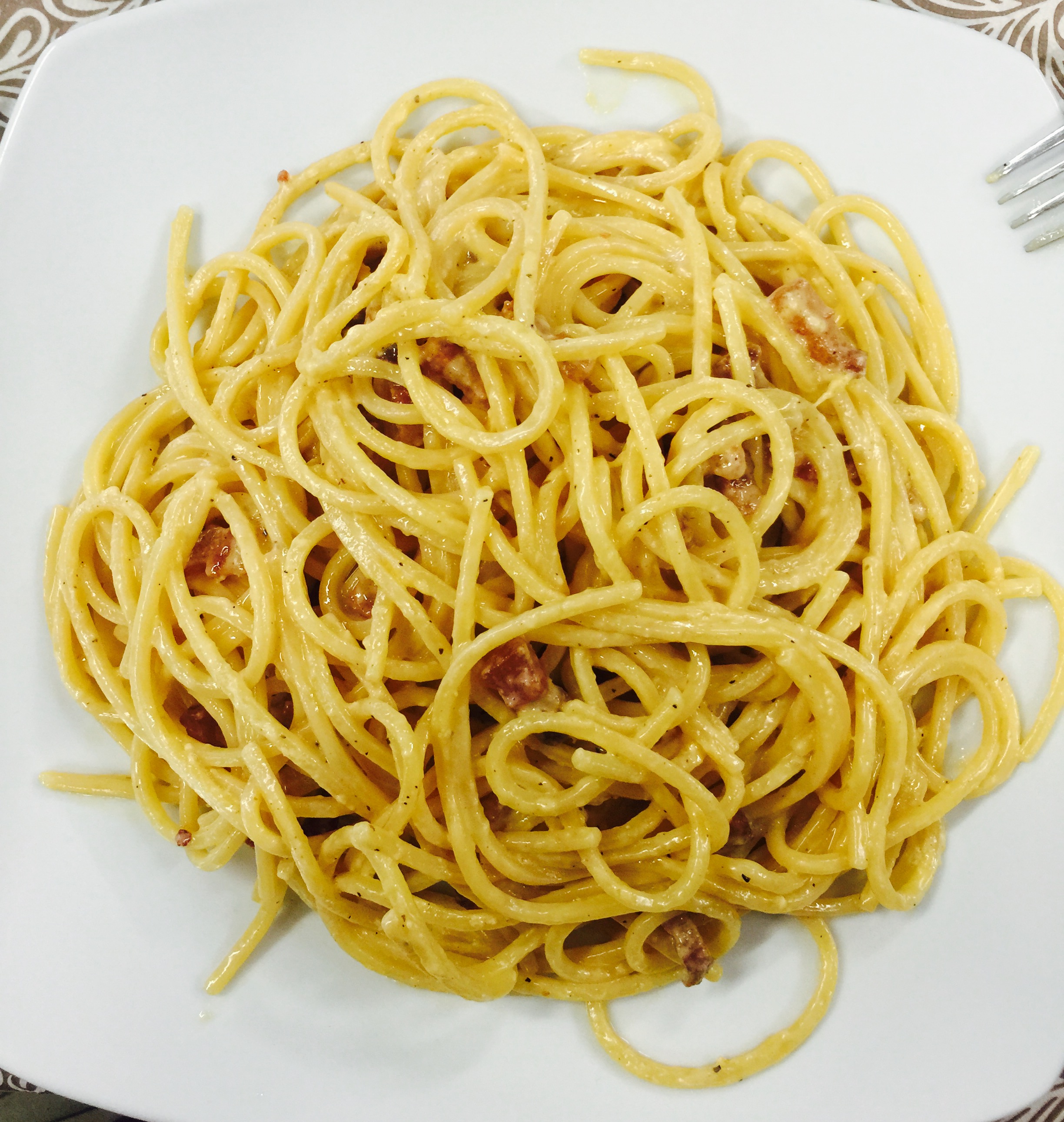 spaghetti alla carbonara
