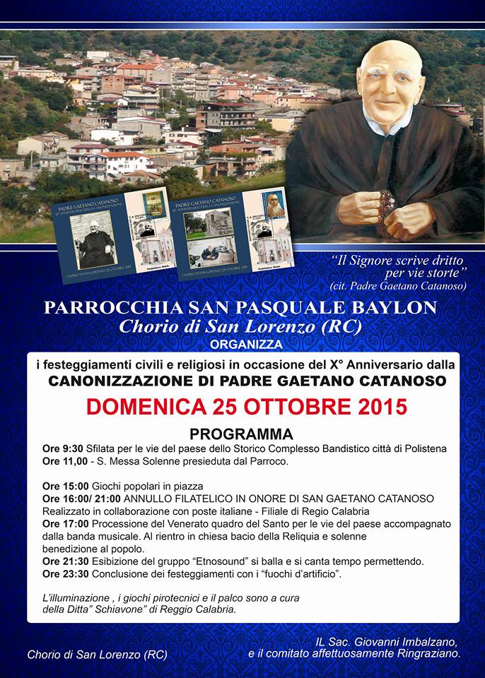 programma festa chorio