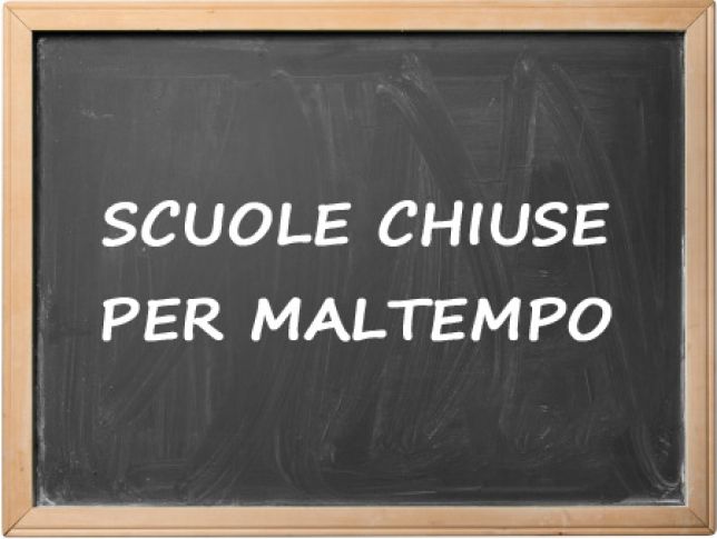 scuole chiuse allerta reggio