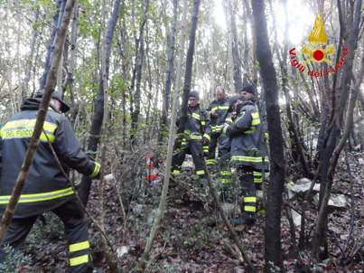 ricerche montagna vigili del fuoco