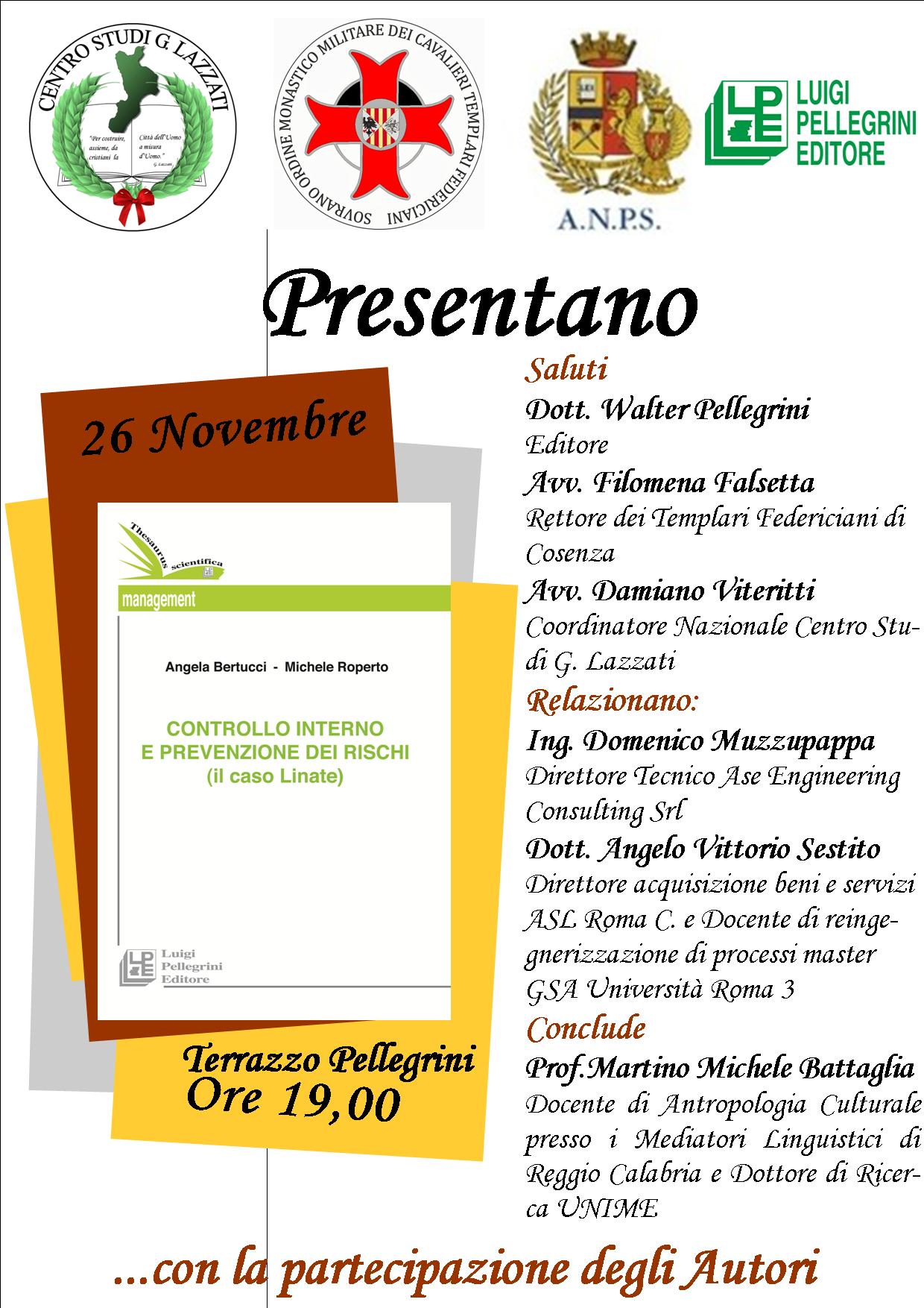 PRESENTAZIONE LIBRO CASO LINATE