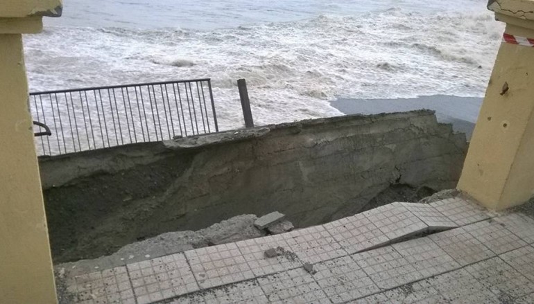 Le foto dei danni del maltempo a Melito Porto Salvo