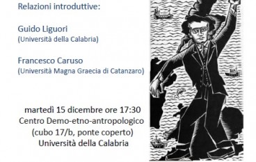 Unical: Laboratorio su Gramsci con Guido Liguori e Francesco Caruso