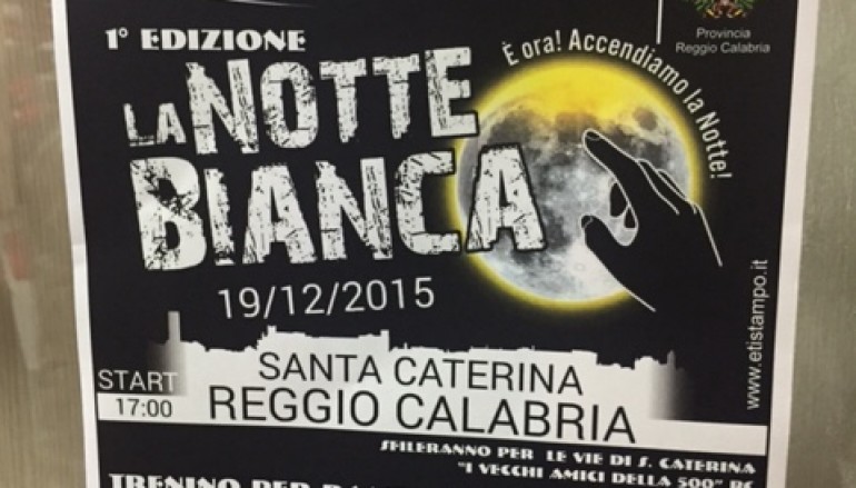 Reggio Calabria, al via la “Notte bianca” a Santa Caterina