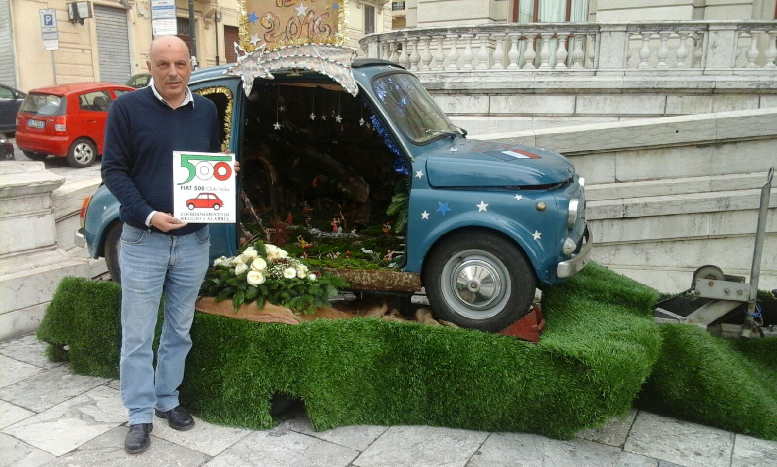 presepe fiat 500