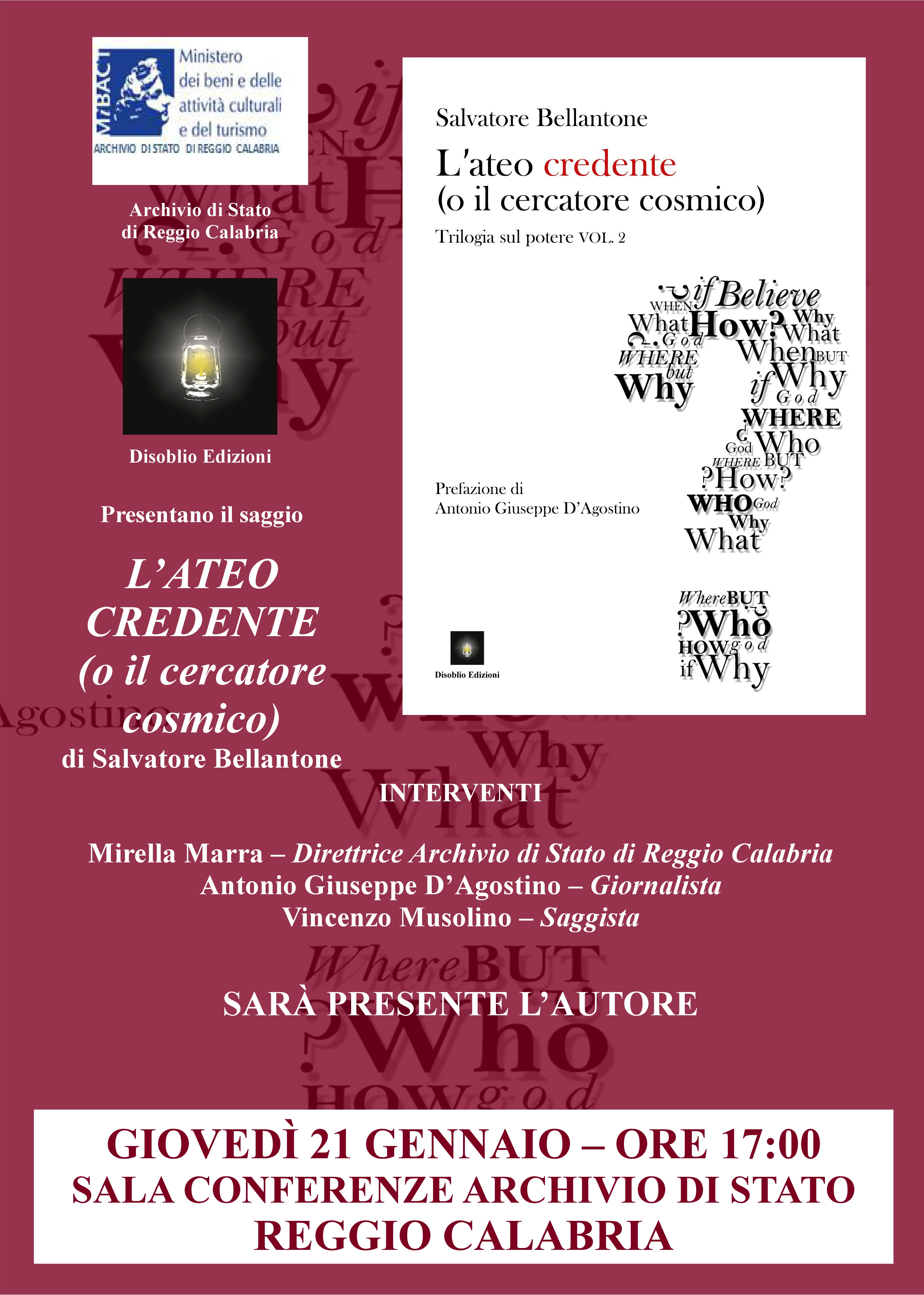 presentazione Ateo credente