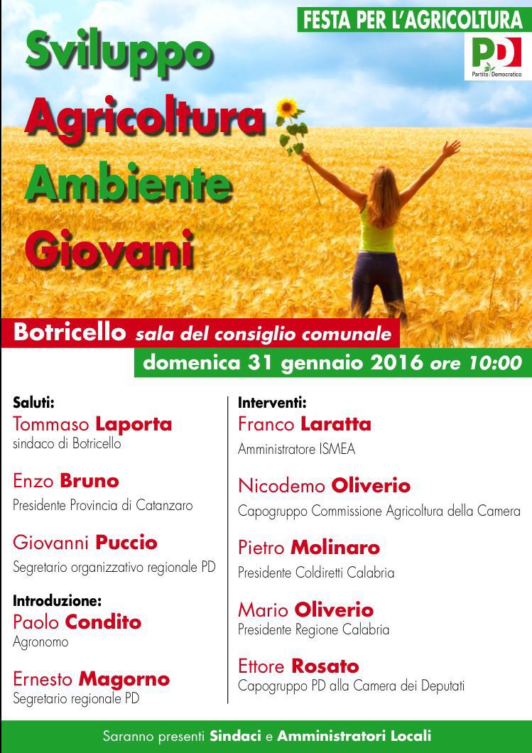 festa agricoltura botricello