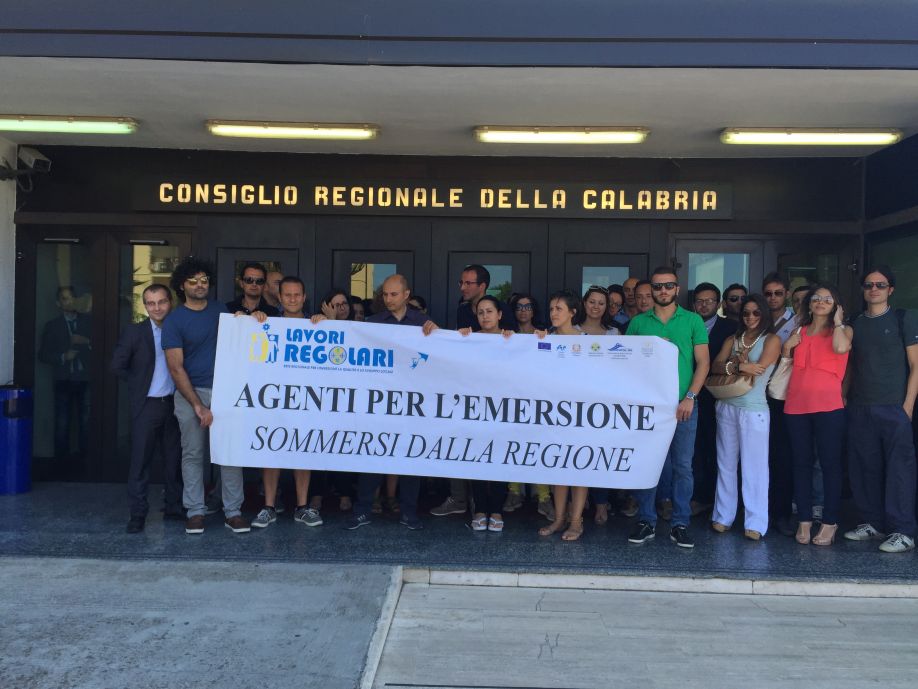 Agenti emersione Calabria