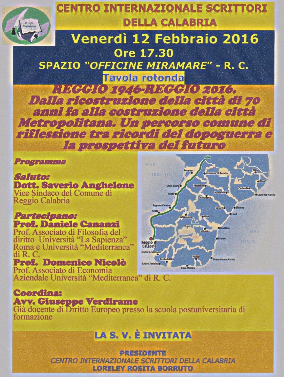 Manifesto tavola rotonda