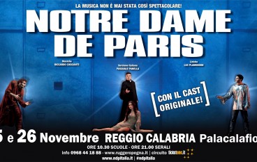 A Reggio “Notre dame de Paris”, al via prevendita biglietti
