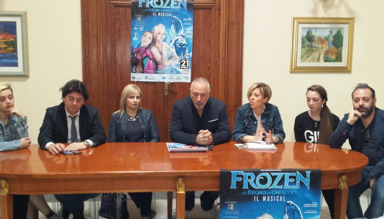 Presentato a Palazzo San Giorgio il musical “Frozen”