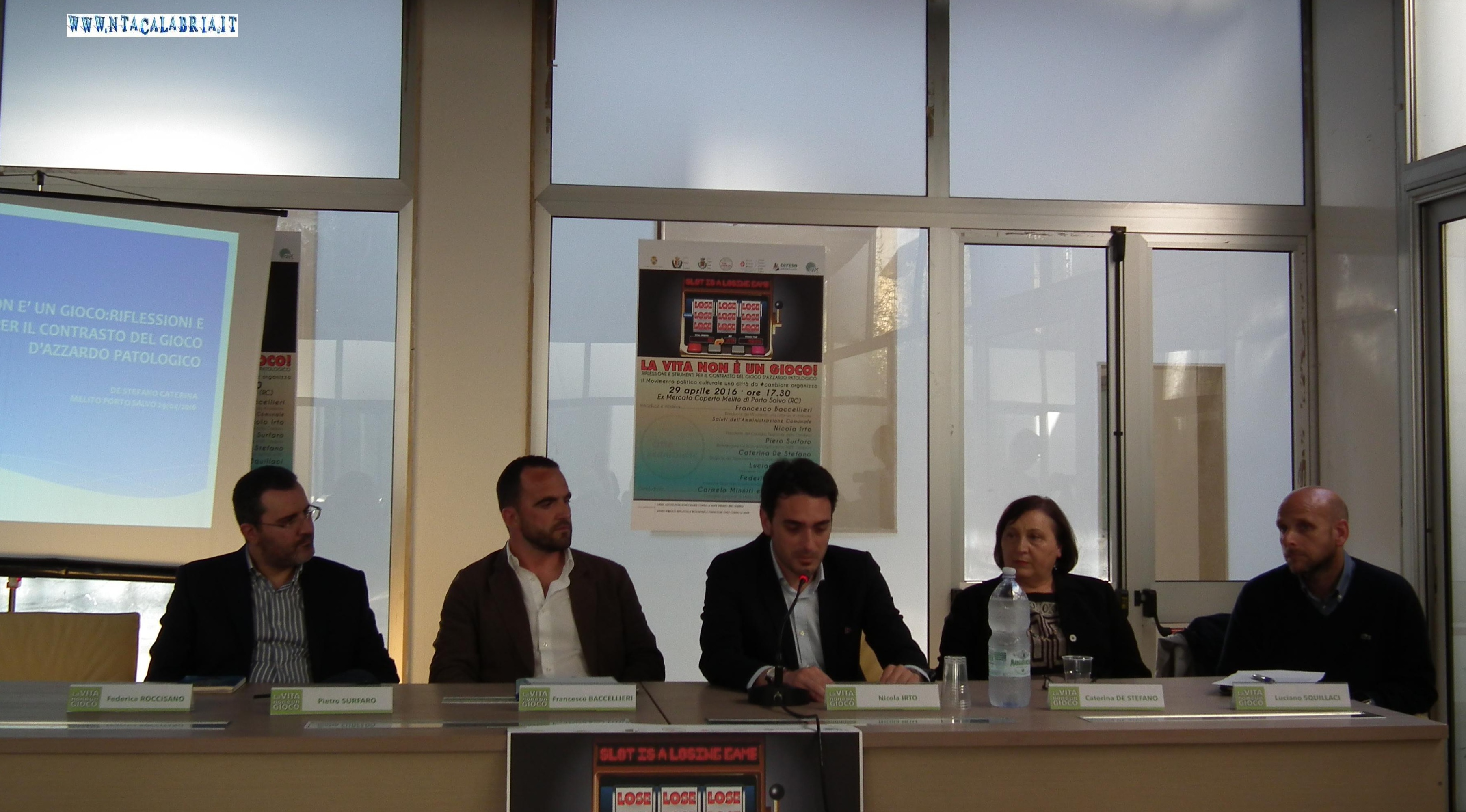 convegno gioco d'azzardo