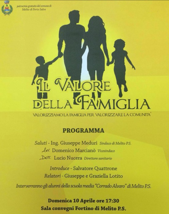 convegno valore famiglia melito