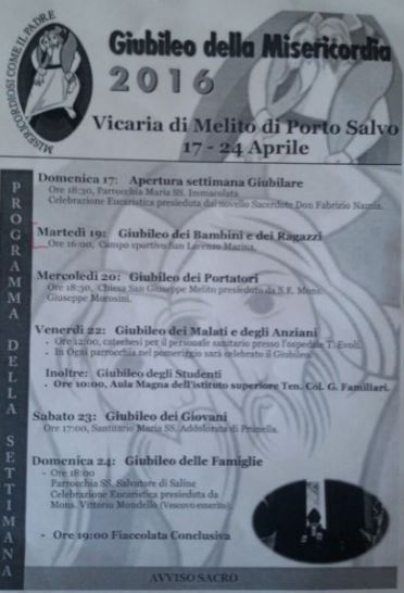 giubileo misericordia