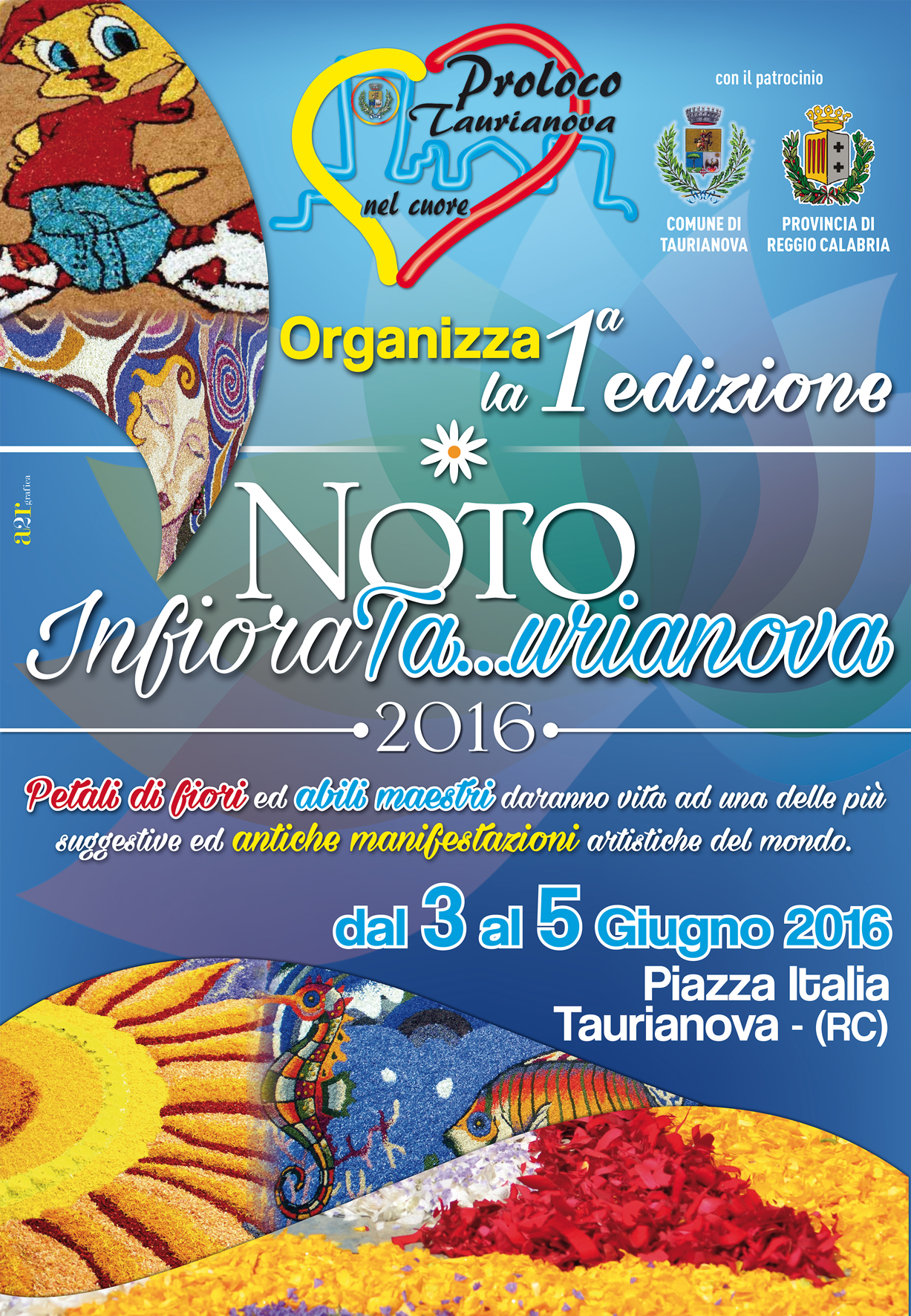 manifesto infiorata