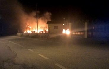 Incendiate golf car a Gerace, solidarietà da San Lorenzo