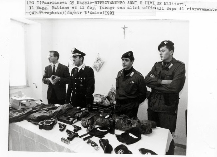 riconoscimenti carabinieri ndrangheta