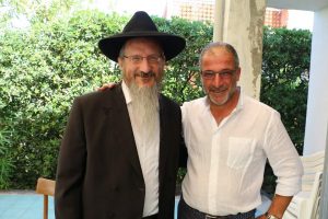 Adduci e rabbino Lazar