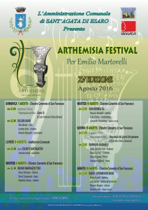 Locandina Arthemisia Festival