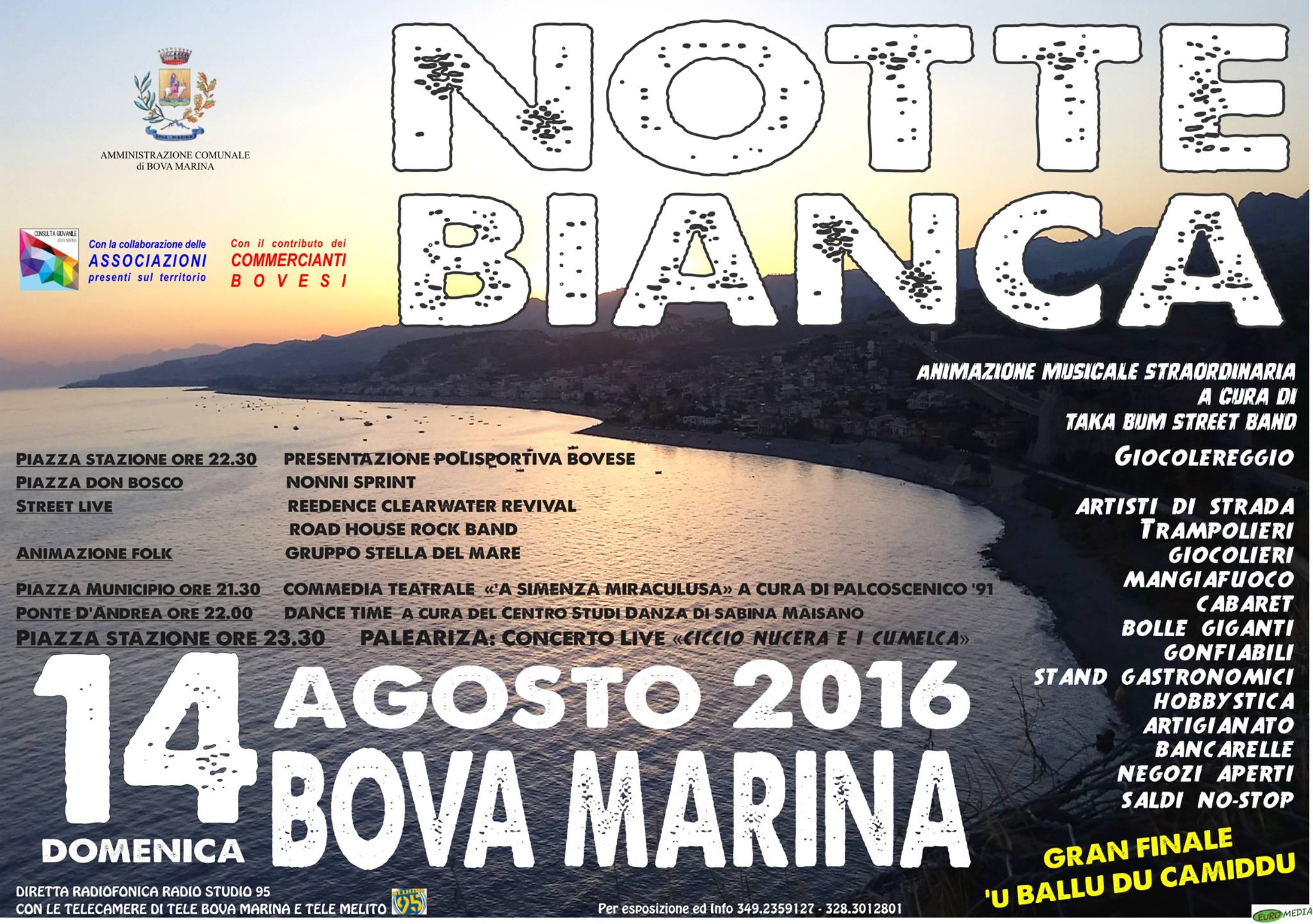 Notte bianca bova marina