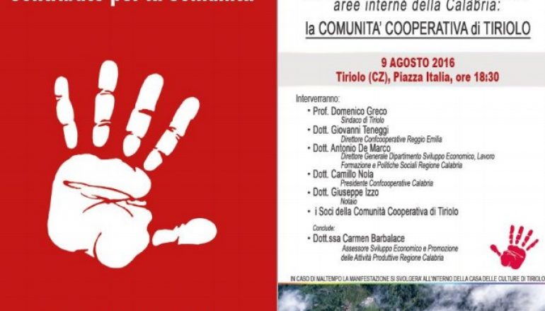 Tiriolo (CZ), la presentazione della nuova Comunità Cooperativa