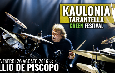 Kaulonia Tarantella Festival, venerdì sul palco Tullio de Piscopo