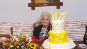 nonna angela 107 anni