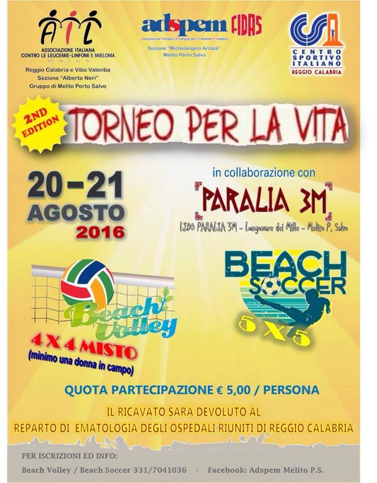 un torneo per la vita