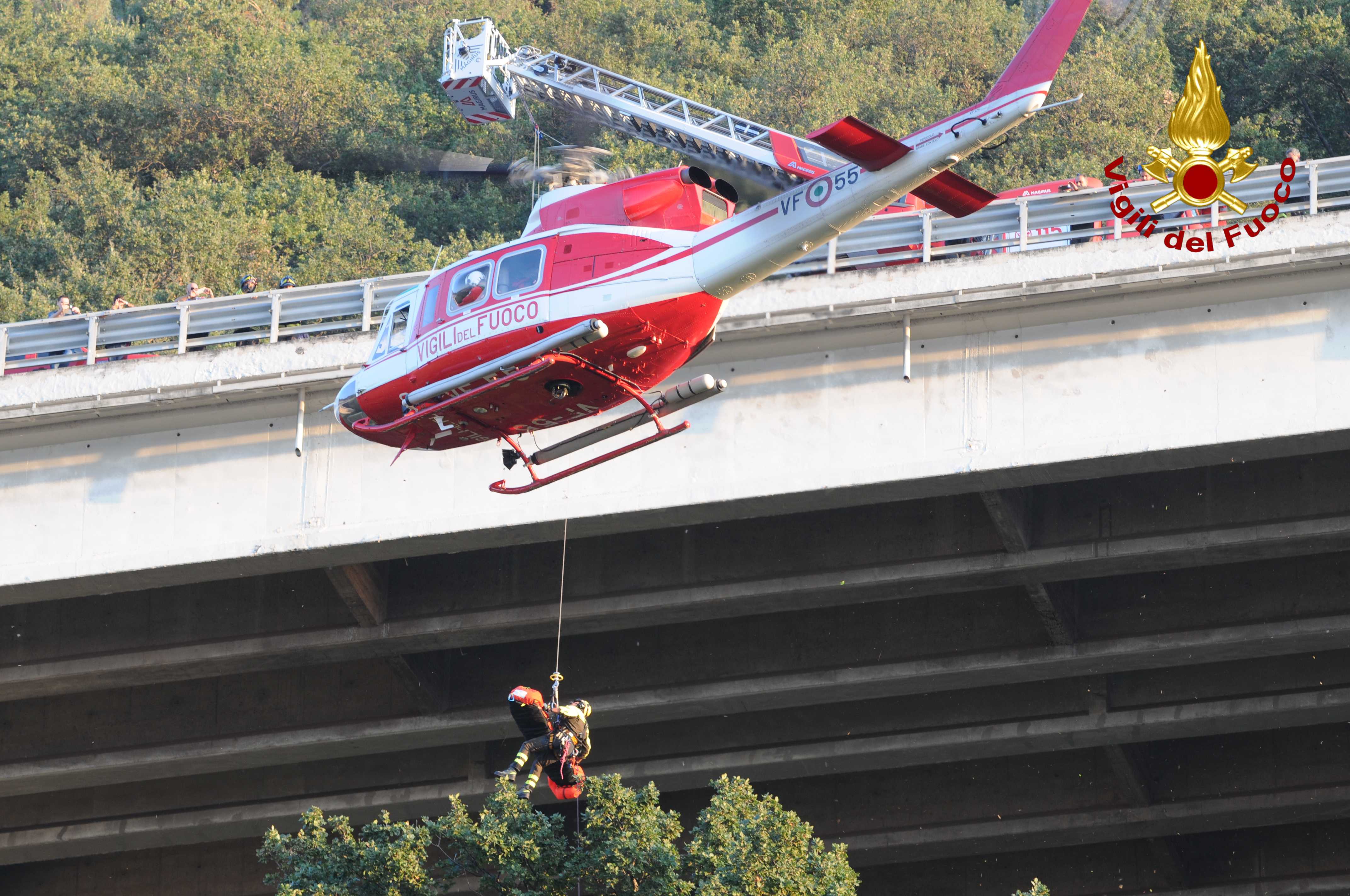 vigili del fuoco pizzo