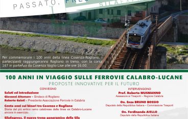 La ferrovia Cosenza – Rogliano festeggia i suoi 100 anni