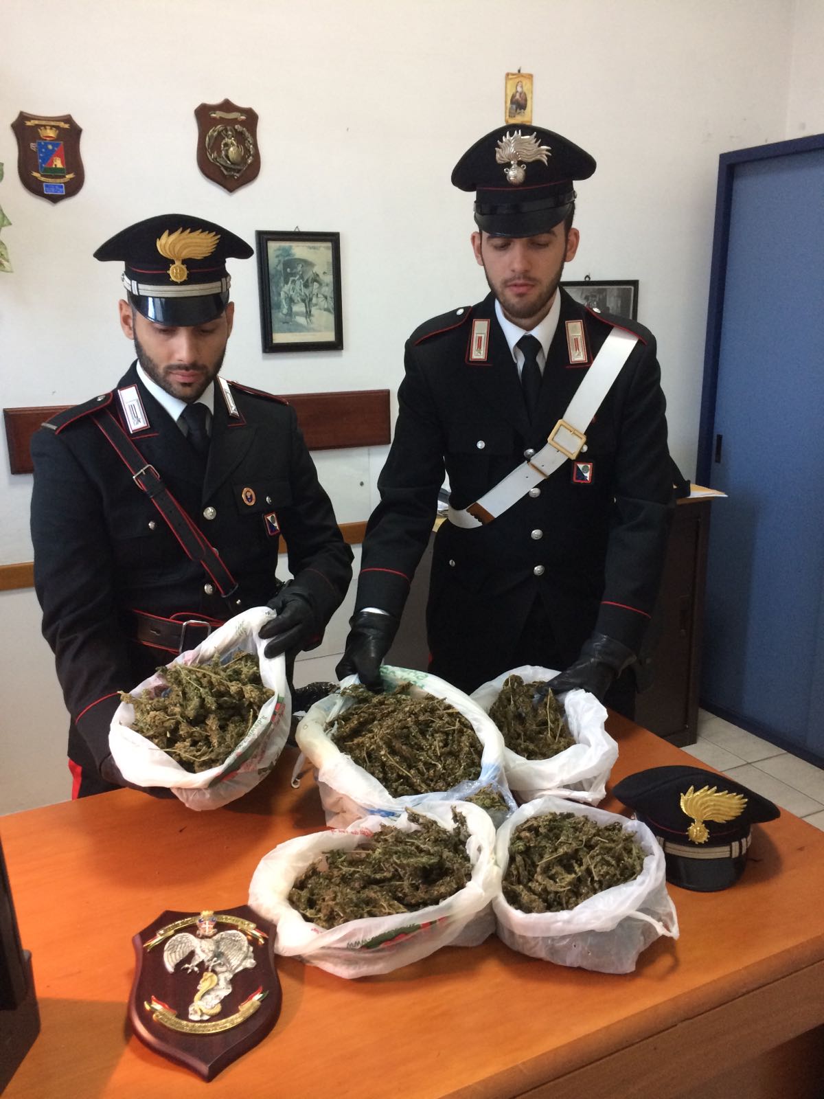 arresto droga rosarno