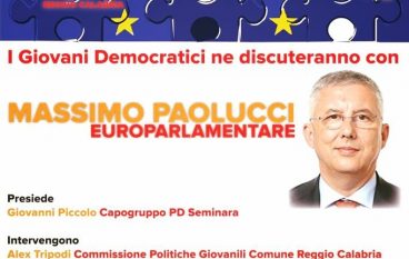 Seminara, iniziativa dei GD con Massimo Paolucci