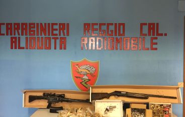Reggio Calabria, aveva arsenale in casa: arrestato pensionato