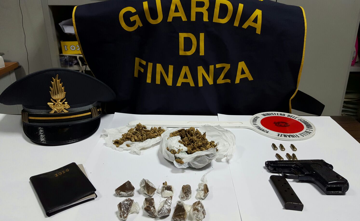 sequestro armi droga unical