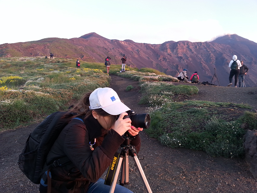 Shooting Etna