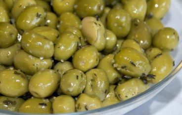 Olive schiacciate