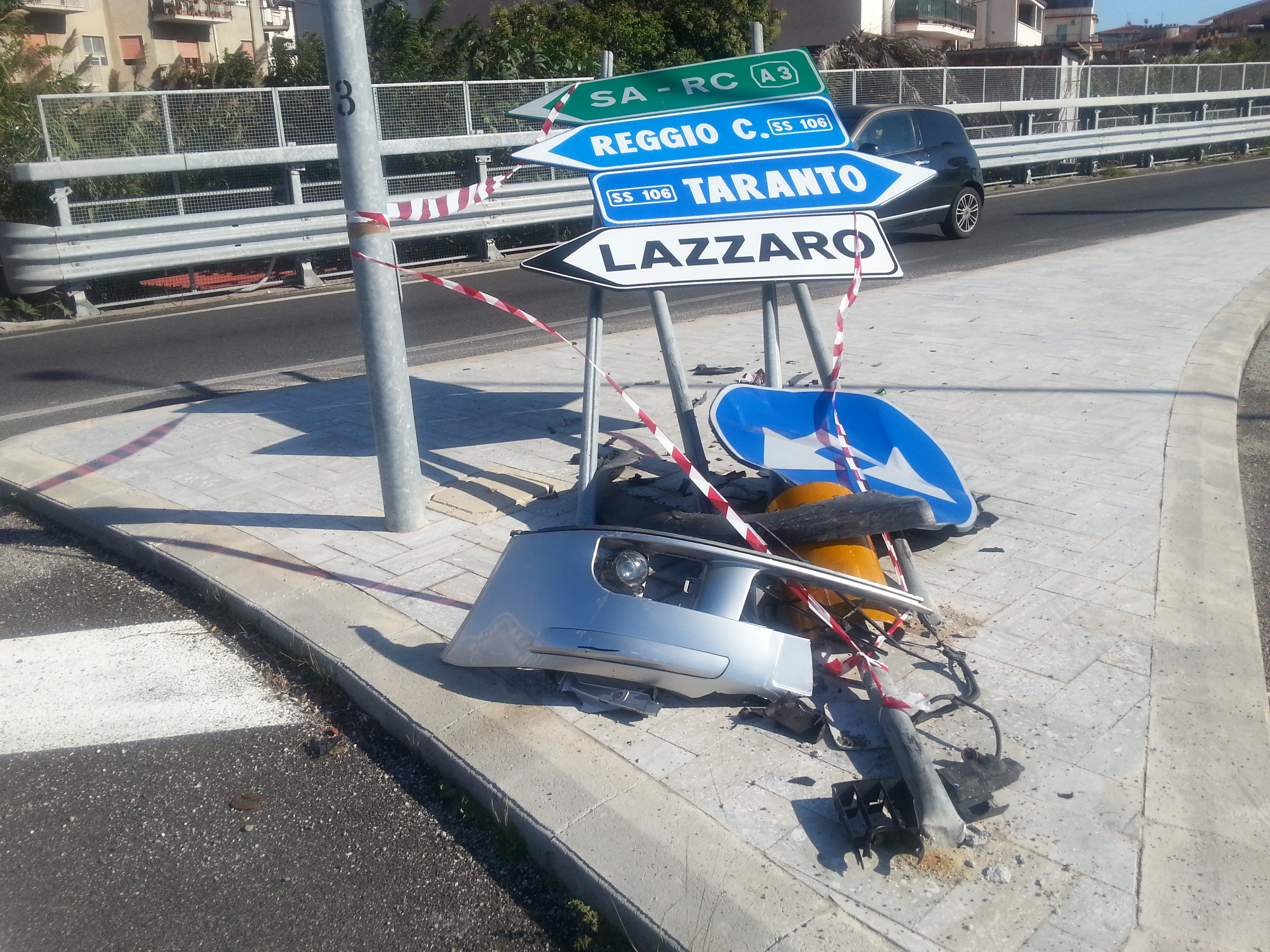 Incidente Rotatoria Lazzaro