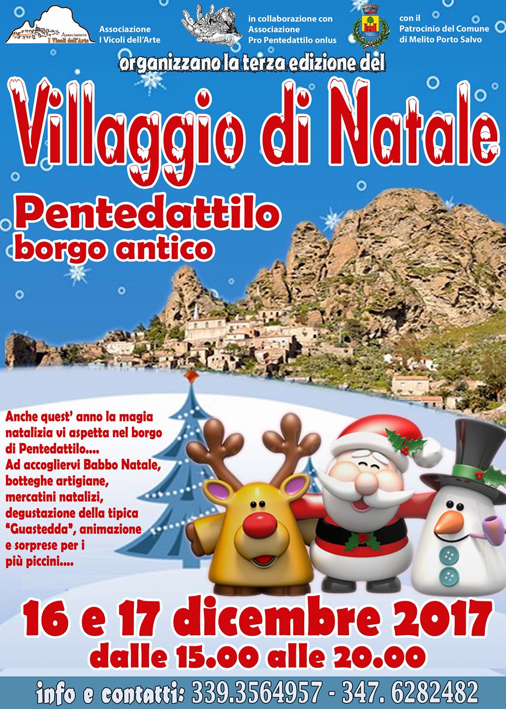 Pentedattilo Villaggio di Natale 2017