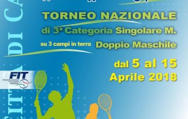 Memorial Alfonso Ciprioti, ritorna il torneo nazionale di tennis