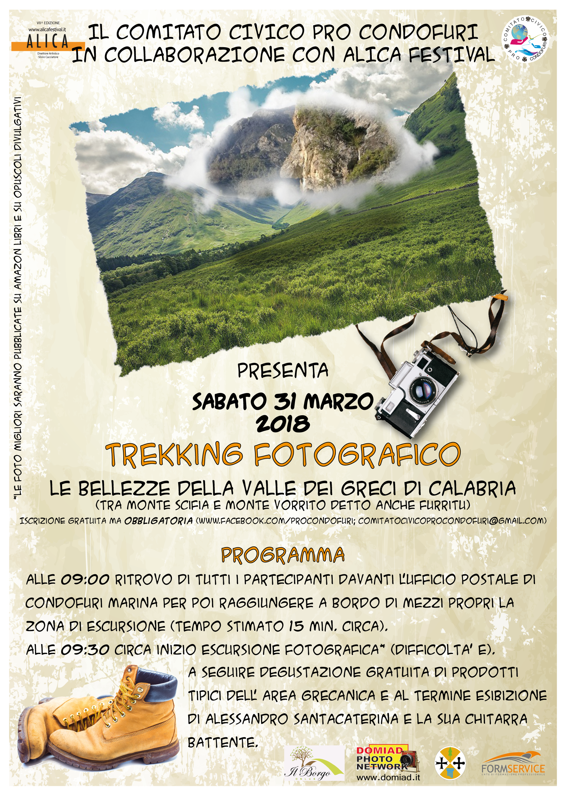 Trekking fotografico Amendolea