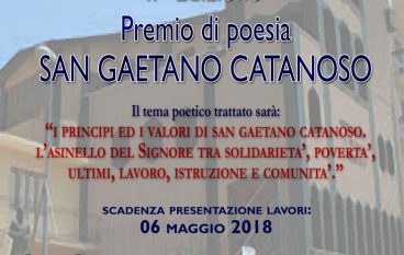 Torna il Premio San Gaetano Catanoso
