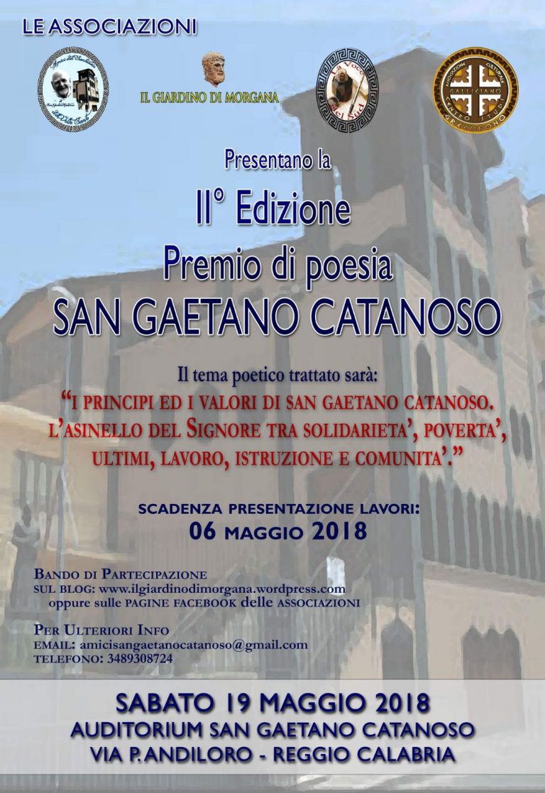 Torna il Premio San Gaetano Catanoso Notizie Reggio Calabria
