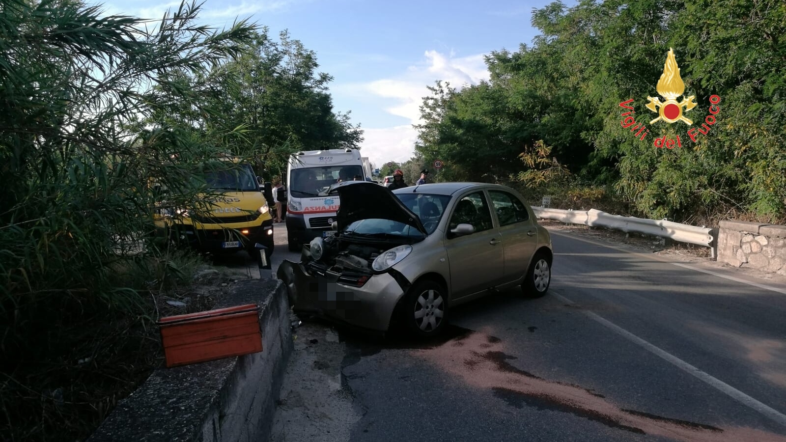 Incidente stradale SS 106