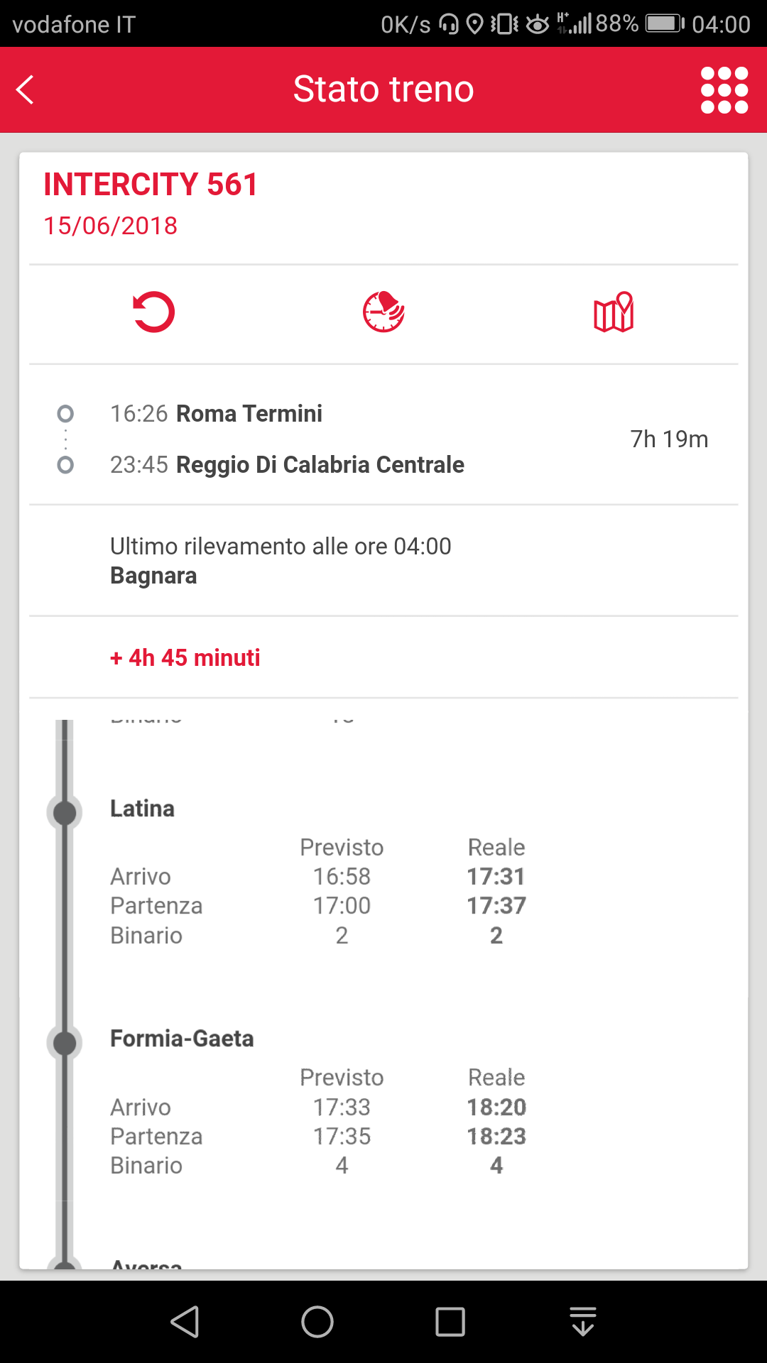 Intercity Roma-Reggio Calabria