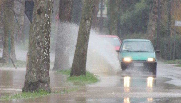 violento acquazzone su Reggio Calabria