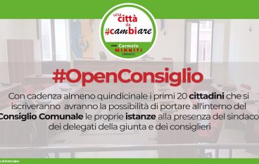 #OpenConsiglio, la proposta arriva da Melito P. S.