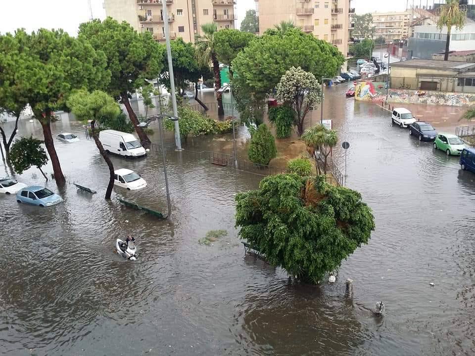 Maltempo a Reggio Calabria